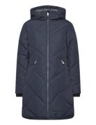 Rona Jkt W Sport Coats Padded Coats Navy Five Seasons