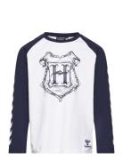 Hmlharry Potter T-Shirt Ls Sport T-shirts Long-sleeved T-Skjorte White...