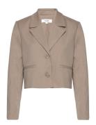 Camillus-M Blazers Cropped Blazers Beige MbyM