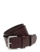 Leather Roller-Buckle Belt Designers Belts Classic Belts Brown Polo Ra...