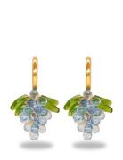 Blueberry Jelly Earrings Designers Jewellery Earrings Hoops Blue ANNEL...