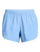 Ua Fly By 3'' Shorts Bottoms Shorts Sport Shorts Blue Under Armour