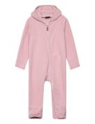 Nbnmeeko Suit Outerwear Fleece Outerwear Fleece Coveralls Pink Name It