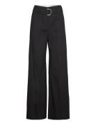 Tasena Designers Trousers Wide Leg Black BOSS