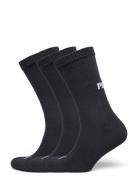 Puma Unisex Cushi D Next Crew 3P Sport Socks Regular Socks Black PUMA