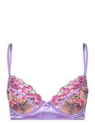 Bra T Shirt Aida Halfcup Pad Lingerie Bras & Tops T-shirt Bras Purple ...