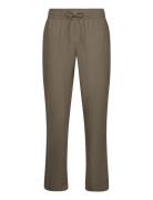 Patrick Linen Pants Bottoms Trousers Linen Trousers Brown Les Deux