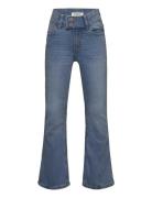 Trousers Denim Freja Butterfly Bottoms Jeans Bootcut Jeans Blue Lindex