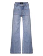 Adina Bottoms Jeans Bootcut Jeans Blue Molo