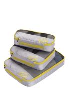 Triple Packing Cubes Bags Travel Accessories Yellow Go Travel