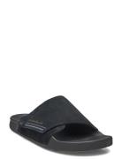 Rivi Suede Rf Shoes Summer Shoes Sandals Pool Sliders Black Quiksilver