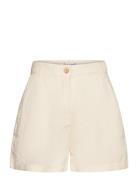 Cotton Linen Short Bottoms Shorts Chino Shorts Cream Tommy Hilfiger