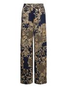 Karie Trousers Designers Trousers Wide Leg Blue Andiata