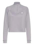 Adidas Train Essentials Minimal Branding 1/4 Zip Cover Up Sport Women ...