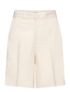 Bs Birgitta Shorts Bottoms Shorts Bermudas Cream Bruun & Stengade