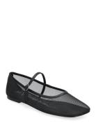 Id Mesh Mary Jane Flat Designers Sandals Flat Black 3.1 Phillip Lim