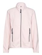 Fleece W Jacket Tops Sweatshirts & Hoodies Fleeces & Midlayers Pink Se...