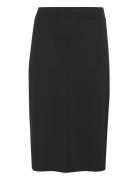 Kcjenna Jersey Skirt Skirts Knee-length & Midi Skirts Black Kaffe Curv...