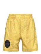 Dbu-Halo 24 Gk Shorts Kids Bottoms Shorts Sport Shorts Yellow Hummel