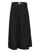 Kalissi Skirt Skirts Maxi Skirts Black Kaffe