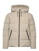 Wbjoseph Tech Jacket Designers Jackets Padded Jackets Beige Woodbird