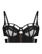 Sable Ub Ll Lingerie Bras & Tops Balc Tte Bras Black Hunkemöller