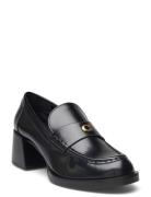 Natalie Loafer Shoes Heels Heeled Loafers Black Coach