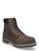 321Anv Shoes Boots Winter Boots Brown Bugatti