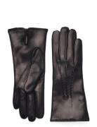 Eddis Accessories Gloves Finger Gloves Black Andiata