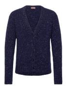 Konrad Puff Alpaca Knit Tops Knitwear Cardigans Navy Rue De Tokyo