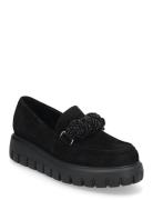 Loafer Shoes Flat Loafers Black Gabor