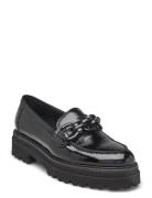 Loafer Shoes Flat Loafers Black Gabor