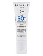 Spf 50+ Very High Protection Face Fluid Cream Age Repair Solcreme Ansi...