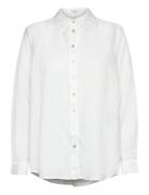 Cwrasmina - Shirt Tops Shirts Linen Shirts White Claire Woman