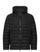 Lohja Puffer Jacket W3T2 Designers Jackets Padded Jackets Black Rains