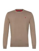 Essential Viscose Sweater Tops Knitwear Round Necks Beige Scotch & Sod...