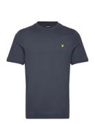 Ottoman Tipped T-Shirt Tops T-Kortærmet Skjorte Navy Lyle & Scott