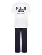 Sl-Sleepwear Pyjamassæt Navy Polo Ralph Lauren