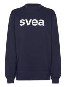 Smcowen Sweatshirt Tops Sweatshirts & Hoodies Sweatshirts Navy Svea