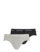 Hip Brief 3Pk Underbukser Y-front Briefs Grey Calvin Klein