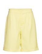 Diana Shorts Bottoms Shorts Bermudas Yellow A-View