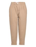 Kg Gilbert Trousers Bottoms Trousers Capri Trousers Beige Kangol