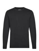 Long Sleeve Regular Tops T-Langærmet Skjorte Black Bread & Boxers