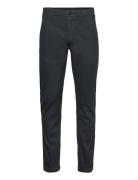 Brushed Chino Pants Bottoms Trousers Chinos Black Lindbergh