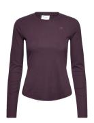 Micro-Rib Long Sleeve Sport Women Sport Clothing Sports Tops & T-shirt...