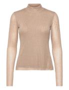 Cmstorno-Tee Tops T-shirts & Tops Long-sleeved Beige Copenhagen Muse