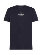 Rwb Hilfiger Tee Tops T-Kortærmet Skjorte Navy Tommy Hilfiger