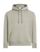 Nano Logo Hoodie Tops Sweatshirts & Hoodies Hoodies Khaki Green Calvin...