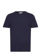 Cfthor Slub Yarn Tee Tops T-Kortærmet Skjorte Navy Casual Friday