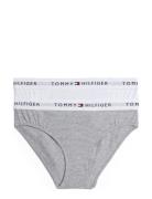 2 Pk Bikini Night & Underwear Underwear Panties Grey Tommy Hilfiger